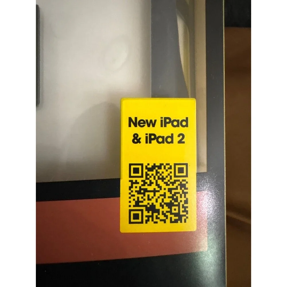 OtterBox Reflex Series Case For Apple iPad 2 & New iPad 3rd Gen Clear Black NIB